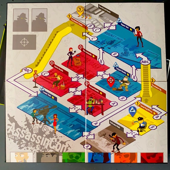 AssassinCon Board Game - Picture 2 of 4